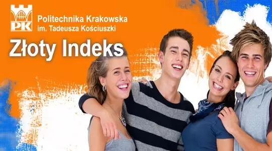 Politechnika Krakowska organizuje konkurs 'O Złoty Indeks PK' 