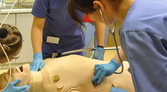 Pokazy nowoczesnych symulacji medycznych w Collegium Medicum UJ 