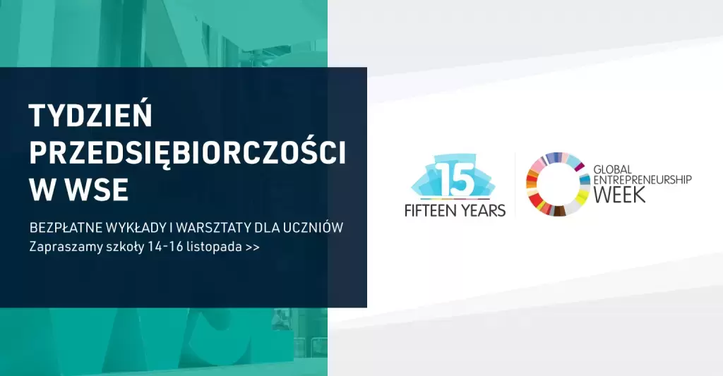 Światowy Tydzień Przedsiębiorczości 2022 w Wyższej Szkole Europejskiej 