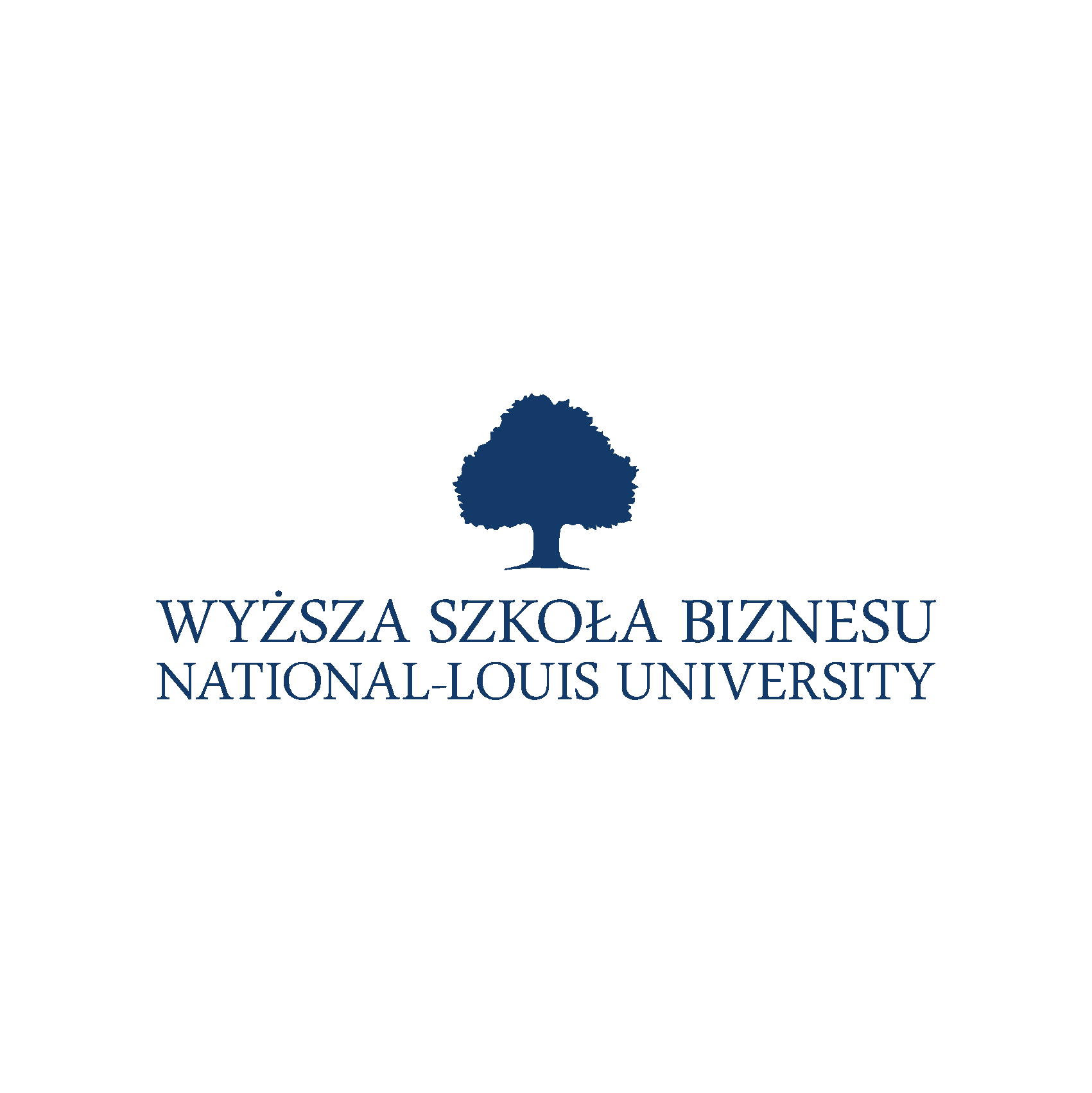 Logo Wyższa Szkoła Biznesu - National Louis University w Nowym Sączu <small>(Uczelnia niepubliczna)</small>